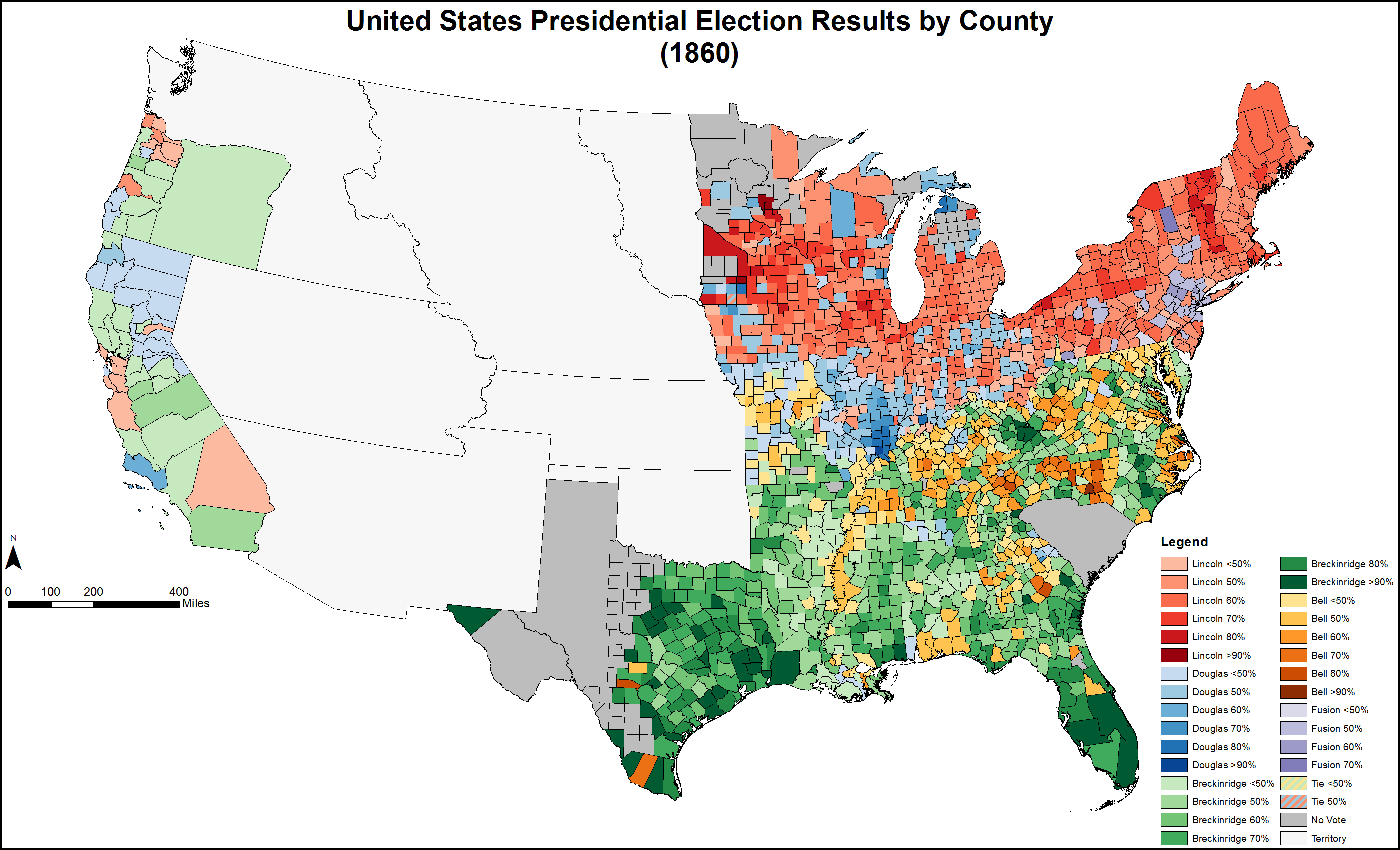 election of 1860 map worksheet