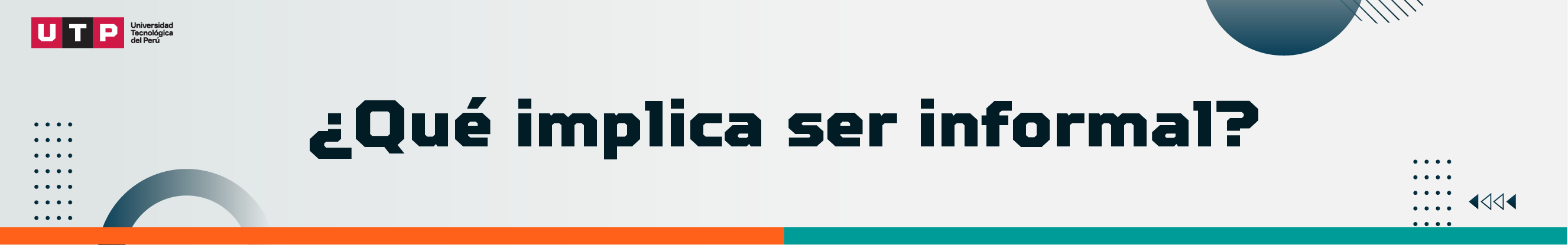Informalidad en el país – H5P.com